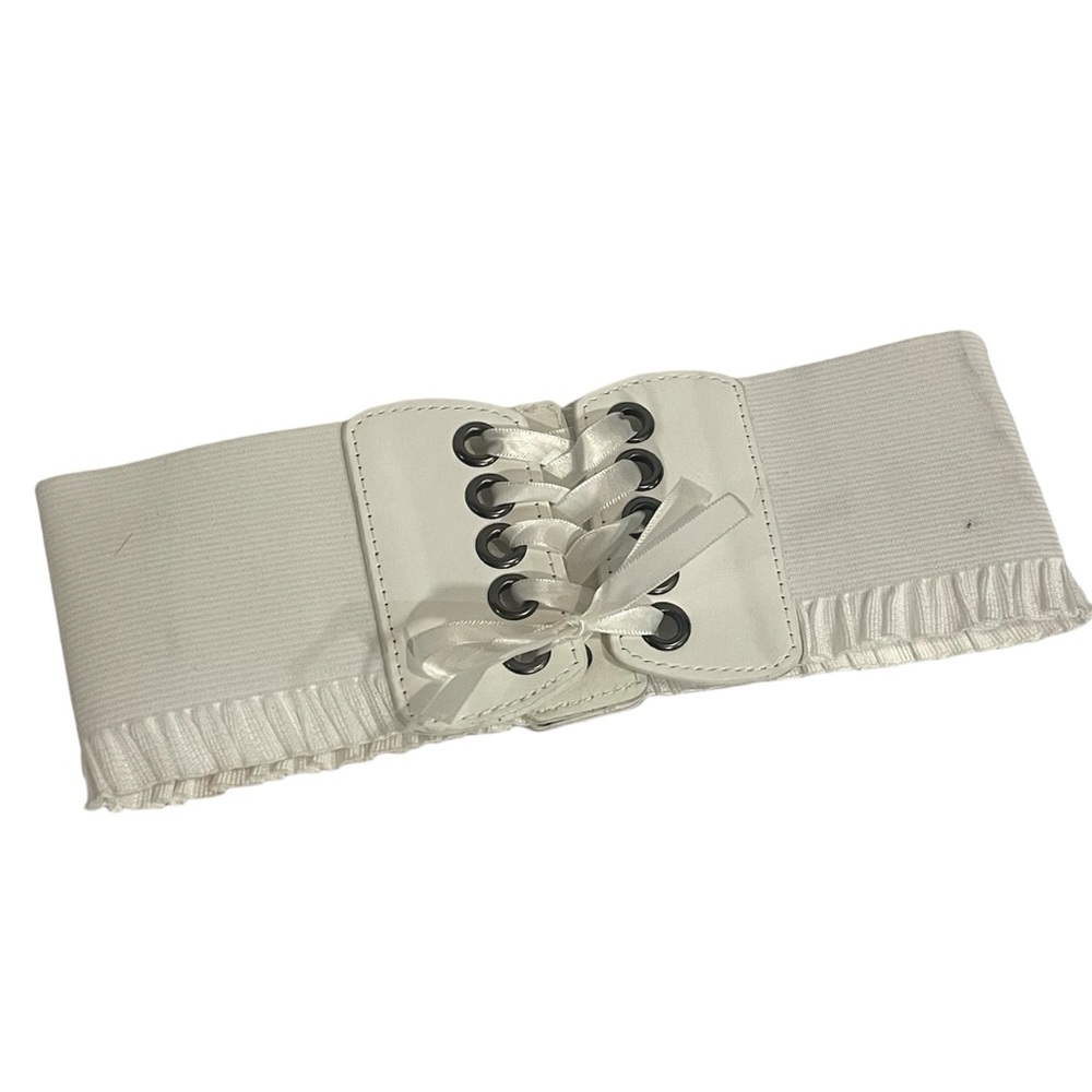 White waist cincher